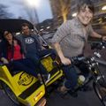 Asheville Bike Taxi owner Jessie Lehmann